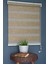 Zebra Stor Perde JK-284 Kahverengi Renk Eteksiz Bambu 120 x 200 cm 2