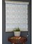 Zebra Stor Perde FT-983 Turkuaz Renk Eteksiz 200 x 260 cm 2