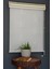 Çift Mekanizmalı Tül Stor Perde Dacuz-212 Kırık Beyaz Renk Eteksiz 280 x 200 cm 3