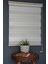 Zebra Stor Perde PLZ-700 Beyaz & Hardal Renk Eteksiz 210 x 200 cm 2