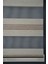 Zebra Stor Perde PLZ-602 Krem & Koyu Kahverengi Renk Eteksiz 130 x 260 cm 3