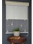 Çift Mekanizmalı Tül Stor Perde Dacuz-213 Kırık Beyaz Renk Eteksiz 280 x 200 cm 1