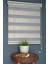 JK-283 Karamel Renk Eteksiz Bambu Zebra Stor Perde 1