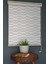 Zebra Stor Perde Pj-04 Beyaz & Kahve Renk Eteksiz 150 x 260 cm 2