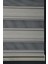 PLZ-801 Sütlü Kahve, Gri & Beyaz Renk Eteksiz Bambu Zebra Stor Perde 3