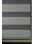 Zebra Stor Perde Zn-20 Beyaz & Ekru Renk Eteksiz 180 x 200 cm 3