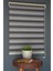 Zebra Stor Perde Yz-06 Gri & Siyah Renk Eteksiz 270 x 260 cm 2