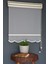 Çift Mekanizmalı Tül Stor Perde Dacuz-92 Kırık Beyaz Renk Etekli 280 x 200 cm 2