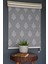 Çift Mekanizmalı Tül Stor Perde NT-102 Beyaz & Pembe Renk Eteksiz 280 x 200 cm 2