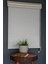 Çift Mekanizmalı Tül Stor Perde NT-102 Beyaz & Pembe Renk Eteksiz 280 x 200 cm 3