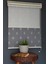 Çift Mekanizmalı Tül Stor Perde Dacuz-95 Kırık Beyaz Renk Eteksiz 280 x 200 cm 1