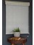 Çift Mekanizmalı Tül Stor Perde Dacuz-95 Kırık Beyaz Renk Eteksiz 280 x 200 cm 3