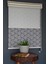 Çift Mekanizmalı Tül Stor Perde Dacuz-96 Kırık Beyaz Renk Eteksiz 280 x 200 cm 1