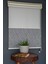 Çift Mekanizmalı Tül Stor Perde Dacuz-205 Kırık Beyaz Renk Eteksiz 280 x 200 cm 1