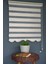 Zebra Stor Perde BZ-253 Sütlü Kahve Renk Etekli 80 x 200 cm 1