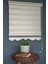 Zebra Stor Perde BZ-253 Sütlü Kahve Renk Etekli 80 x 200 cm 2