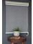Çift Mekanizmalı Tül Stor Perde Dacuz-210 Kırık Beyaz Renk Eteksiz 280 x 200 cm 2