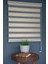BZ-254 Karamel Renk Eteksiz Zebra Stor Perde 1
