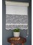 Çift Mekanizmalı Tül Stor Perde Dacuz-209 Kırık Beyaz Renk Etekli 280 x 200 cm 1