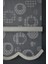 Çift Mekanizmalı Tül Stor Perde Dacuz-209 Kırık Beyaz Renk Etekli 280 x 200 cm 4