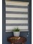 Zebra Stor Perde Gp-02 Ekru Renk Eteksiz Geniş Pliseli 130 x 200 cm 1