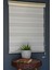 Zebra Stor Perde Gp-02 Ekru Renk Eteksiz Geniş Pliseli 130 x 200 cm 2