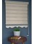 Zebra Stor Perde BZ-254 Karamel Renk Etekli 140 x 260 cm 2