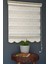 Zebra Stor Perde FT-980 Beyaz Renk Etekli 120 x 200 cm 2