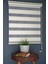 Zebra Stor Perde PLZ-600 Krem & Ekru Renk Eteksiz 100 x 260 cm 1