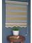 Zebra Stor Perde JK-284 Kahverengi Renk Etekli Bambu 190 x 200 cm 1