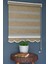 Zebra Stor Perde JK-284 Kahverengi Renk Etekli Bambu 190 x 200 cm 2