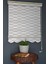 Zebra Stor Perde Pj-04 Beyaz & Kahve Renk Etekli 100 x 200 cm 2