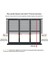 Zebra Stor Perde PLZ-703 Pudra Renk Etekli 270 x 260 cm 5