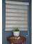 Zebra Stor Perde SM-402 Haki & Gümüş Yaldız Renk Eteksiz 270 x 260 cm 1