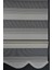 Zn-22 Beyaz & Siyah Renk Etekli Zebra Stor Perde 3