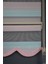 Zebra Stor Perde Zn-23 Gül Kurusu & Turkuaz Renk Etekli 130 x 260 cm 3