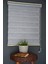 Zebra Stor Perde SM-403 Koyu Yeşil & Gümüş Yaldız Renk Eteksiz 100 x 260 cm 2