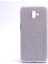 - Samsung Galaxy J6 Plus - Kılıf Simli Koruyucu Shining Silikon - Gümüş - T6332 1