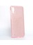 - Samsung Galaxy M10 - Kılıf Simli Koruyucu Shining Silikon - Rose Gold - T8146 1