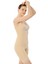 Ref 218AGRAFLI Göğüs Altı- Diz Üstü / Sırtı Kapalı Liposuction Korse 4