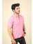 The Fons TF050 Erkek Polo Yaka T-Shirt Pembe 2