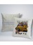 Gift Tokyo Route Tasarımlı Kare Araç Koltuk Yastığı-1 4