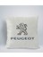 Gift Peugeot Tasarımlı Kare Araç Koltuk Yastığı-1 1