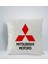 Gift Mitsubishi Tasarımlı Kare Araç Koltuk Yastığı-1 1