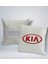 Gift Kia Tasarımlı Kare Araç Koltuk Yastığı-1 4