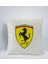 Gift Ferrari Tasarımlı Kare Araç Koltuk Yastığı-1 1