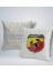 Gift Abarth Tasarımlı Kare Araç Koltuk Yastığı-1 4