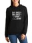 Punisher One Batch Two Batch Baskılı Siyah Kadın Örme Kapşonlu Sweatshirt Uzun Kol 1