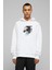 Elvis Presley Metal Rock Muzik Grubu Baskılı Beyaz Erkek Örme Kapşonlu Sweatshirt Uzun Kol 1