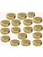 Gold Metal Kutu Mum Kabı Mumluk Lip Balm Yağ Bazlı Krem Kutusu 20 Adet 3